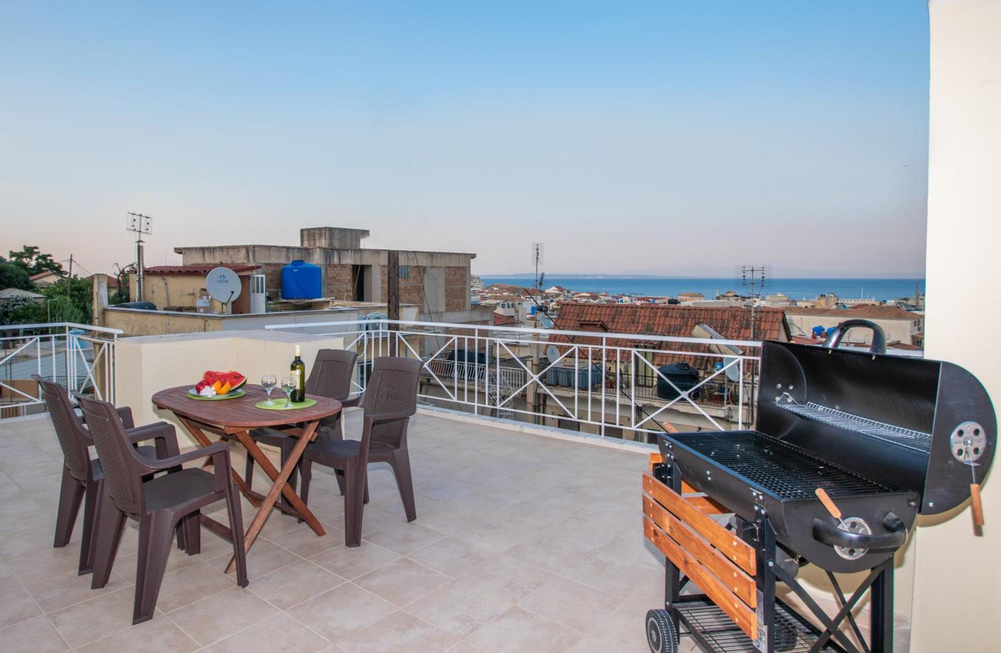 Coconut Tree House With Port View Apartman Zákinthosz Kültér fotó